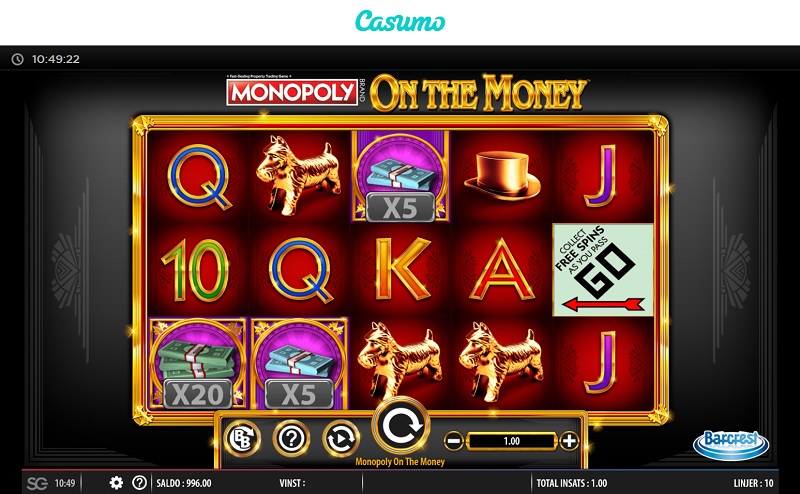 Monopoly hos Casumo